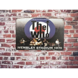 Wandschild THE WHO „Wembley...
