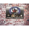 Wandbord  THE WHO "Wembley 1979" - Vintage Retro - Mancave - Wand Decoratie - Reclame Bord - Metalen bord