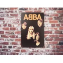 Wandbord ABBA "One of Us" - Vintage Retro - Mancave - Wand Decoratie - Reclame Bord - Metalen bord