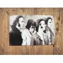 Wandbord THE BEATLES "I Want To Hold Your Hand"- Vintage Retro - Mancave - Wand Decoratie - Reclame Bord - Metalen bord