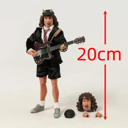 Rock-Actionfiguren Set Bon Scott und Angus Young „Highway to Hell“ ACDC