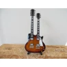 Miniatuur gitaar Gibson Don Felder "Hotel California" EDS-1275 Double Neck (THE EAGLES)