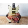 Miniaturgitarre Gibson BB King Lucille mit Foto Billie Montgomery von Joe Perry (Aerosmith)