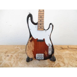 Miniatur-Bassgitarre Fender Precision Bass MIJ 2001 - 2013 Sting (Police)