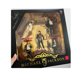 Actionfigur Michael Jackson 5er-Set in Geschenkverpackung!