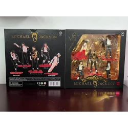 Figurine articulée Michael Jackson Ensemble de 5 figurines dans un emballage cadeau !