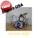 Rock actie figuur Eric Carr - KISS - met UNIEK drumstel (the fox) McFarlane ZELDZAAM!