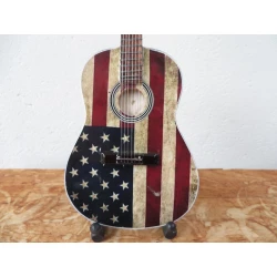 Guitar acoustic Oscar Schmidt OG10CE-FLAG American Flag Graphic