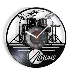 LP clock Drum set / vinyl...