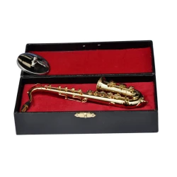 Saxophone Ténor en cuivre TenorSax avec support et étui - GRAND modèle -