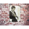 Enseigne murale JIMI HENDRIX signé - Vintage Rétro - Mancave - Décoration murale - Enseigne publicitaire