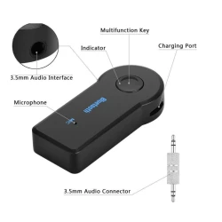 Bluetooth-Empfänger-Adapter, kabellose Verbindung, 3,5-mm-Buchse