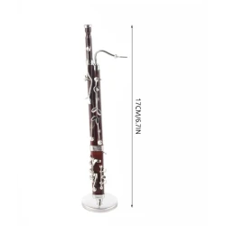 Miniature Bassoon with stand and case