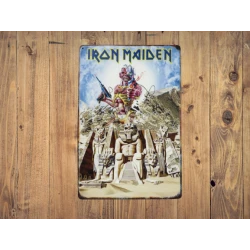 Metal wall sign Iron Maiden...