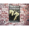 Metallwandschild Tom Petty and the Heartbreakers - mancave - metal plate -
