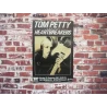 Panneau mural en métal Metal wall sign, Tom Petty and the Heartbreakers - mancave - metal plate