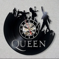 LP clock Queen / vinyl wall clock Queen Freddie Mercury