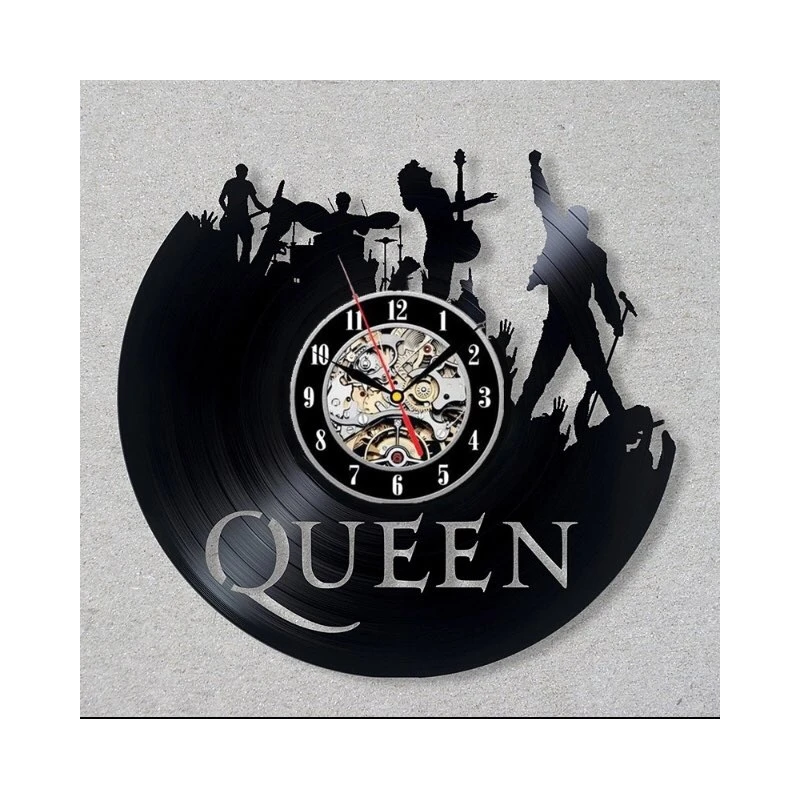 Horloge LP Queen / horloge murale vinyle Queen Freddie Mercury