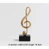 Originelle Deko-Figur, Violinschlüssel-Musikschild, HOME DECO ART
