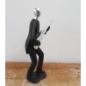 Original figurine decoration abstract sculpture 'GUITARIST' HOME DECO ART