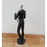 Original-Figur, Dekoration, abstrakte Skulptur 'SAXOPHONIST' HOME DECO ART