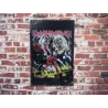 Wall sign IRON MAIDEN - Vintage Retro - Mancave - Wall Decoration - Advertising Sign -Metalen bord