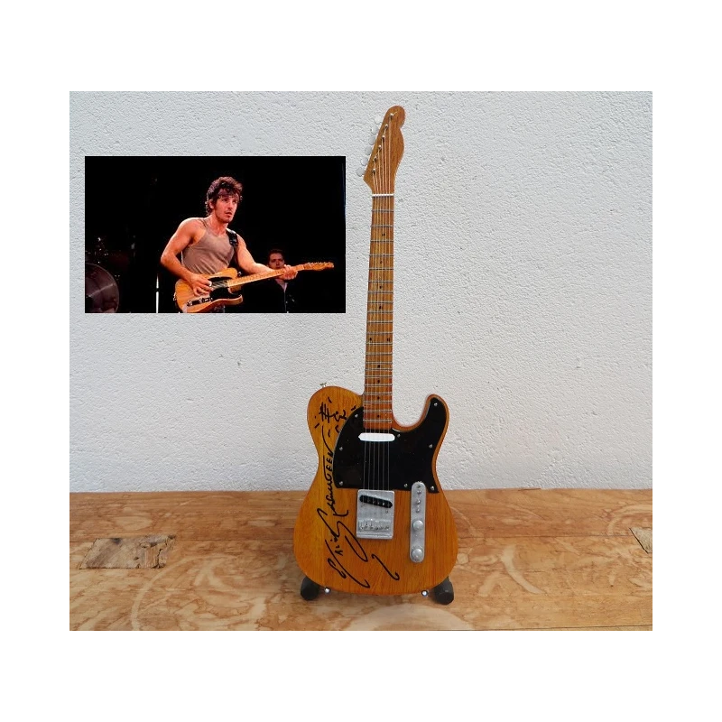 Guitare Fender Telecaster Bruce Springsteen "Forever" signed