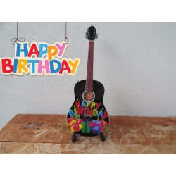 Guitare acoustique Gibson, HAPPY BIRTDAY (anniversaire)