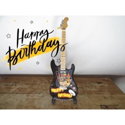 Gitarre Fender Stratocaster HAPPY BIRTHDAY (Geburtstag)