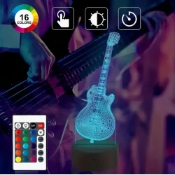 Miniatur-ROCK-LED-Gitarre...