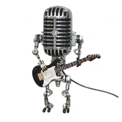 Lampe Robot Microphone,...