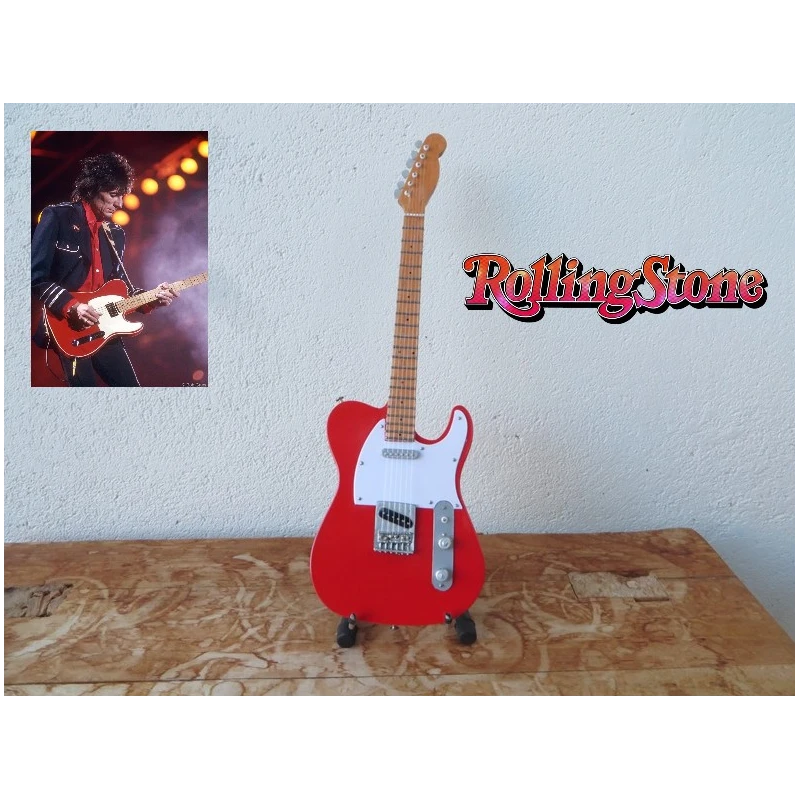 Gitarre Fender Telecaster RED von Ronnie Wood (Rolling Stones)