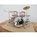 Drumstel van Nirvana NIEUW logo - Light Oak - EXCLUSIEF model - met veel details