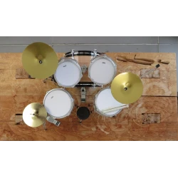 Drum kit from Nirvana NEW logo - Light Oak - EXCLUSIVE model - with many details