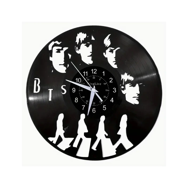 LP-Uhr / Vinyl-Wanduhr BEATLES