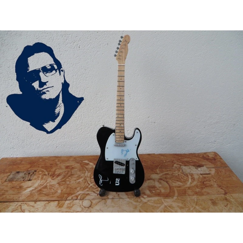 Gitaar Fender Telecaster  U2  - Bono - signed