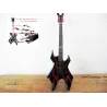 miniature guitar BC Rich Kerry King - SLAYER -