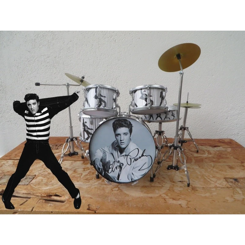 Drumstel Elvis Presley Jailhouse Rock - LUXE model -