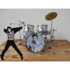 Schlagzeug Elvis Presley Jailhouse Rock - LUXUS-Modell -