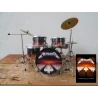 Drumstel van Metallica "Master of Puppets" - ZEER GEDETAILLEERD!
