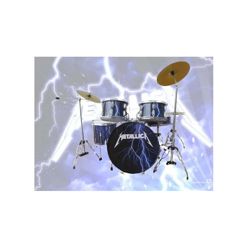 Schlagzeug Metallica Blue Thunder - LUXE-Modell -