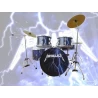 Batterie Metallica Blue Thunder - Modèle LUXE -