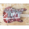 Gitarre EVH Fender Stratocaster logo Van Halen