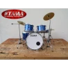 EXCLUSIEF drumstel Tama BLUE Glitter. Zeer gedetailleerd model -LUXE model -