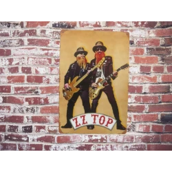 Wall sign ZZ Top - Vintage...
