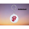 The Rolling Stones Tongue Metalen Die Cast Relief Logo Sleutelhanger