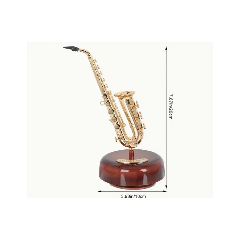 Boîte à musique (boîte à musique) saxophone