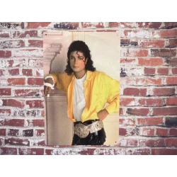 Wandbord Michael Jackson - Vintage Retro - Mancave - Wand Decoratie - Reclame Bord - Metalen bord