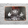 Wandbord RUSH "Concert"  Vintage Retro - Mancave - Wand Decoratie - Reclame Bord - Metalen bord