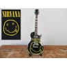 Miniature guitar 'Gibson Les Paul' by Nirvana - Kurt Cobain